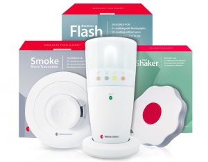 Pack photo of the Bellman Visit smoke detector pack.
