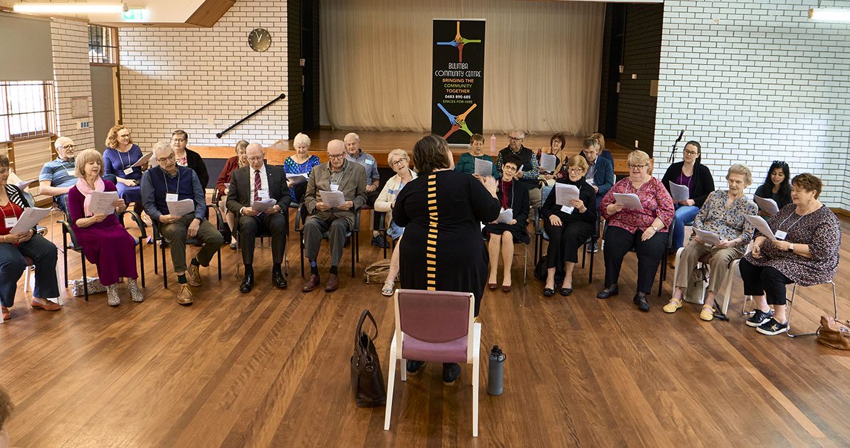 Singing and dementia: How the sound of music helps people with dementia